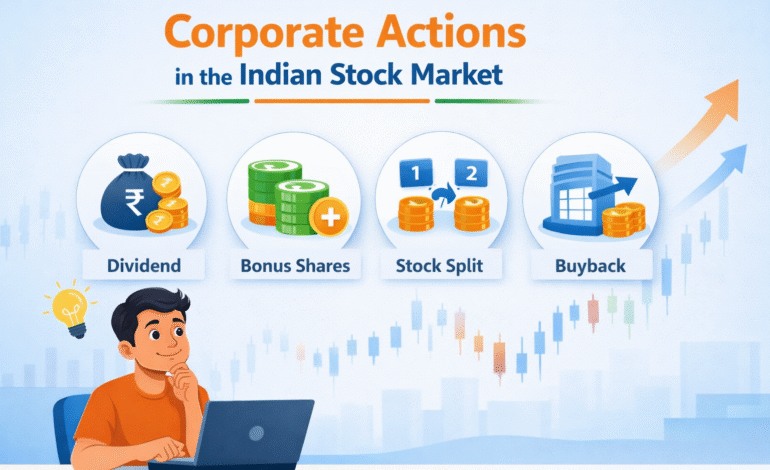 Dividend, Bonus, Split & Buyback Announcements in India (2026)